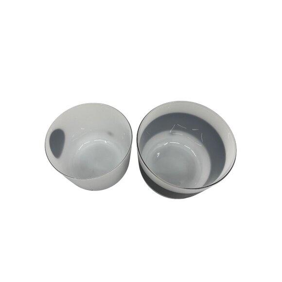 Anne Nilsson Black & White Striped Bowl AND Black and White Spot Bowl or Vase - Picture 6 of 11